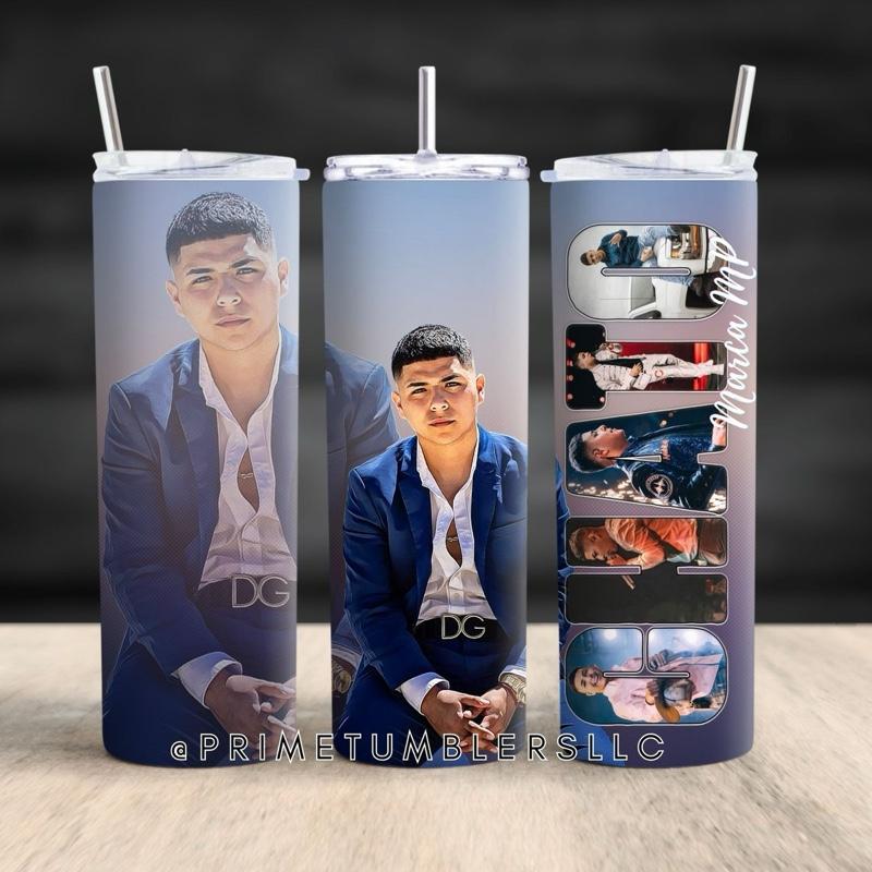 CHATO Stylish Regional Vibes Tumbler 20oz Stainless Steel Personalized Gradient Design Double-wall Insulated with Metal Straw & Leak-proof Lid for Travel & Gifting