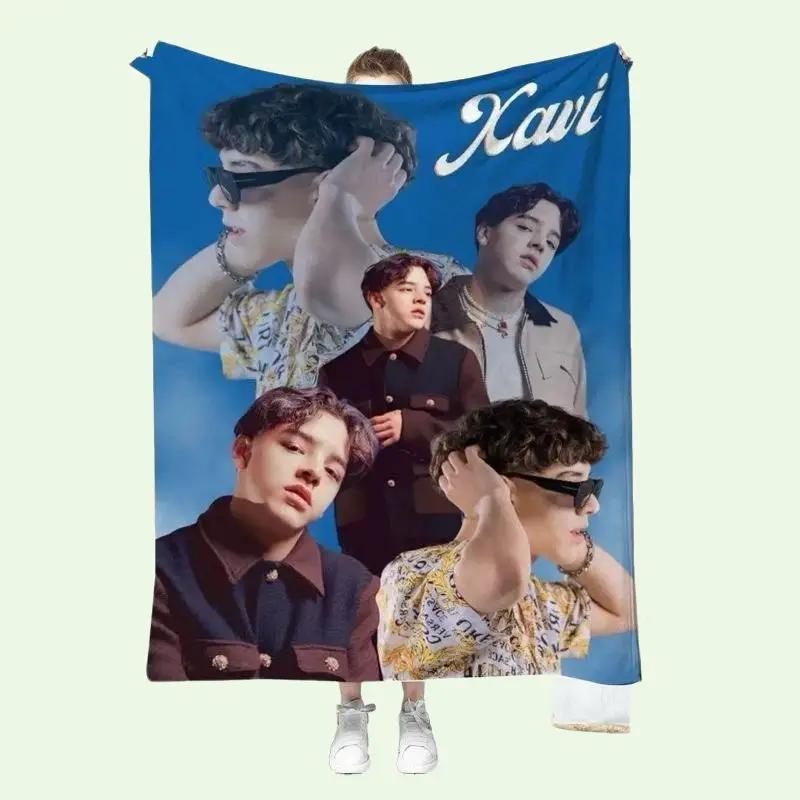 Xavi soft Blanket Cobija Juvenil Estilo Pop – Diseño Moderno y Decorativo musical unisex