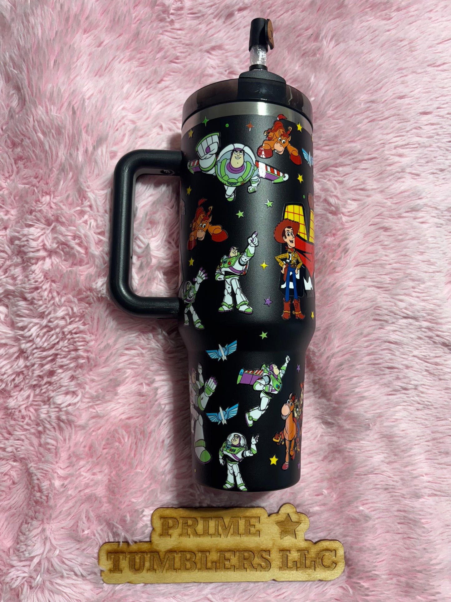 Toy Story MAMA 40oz Stainless Steel Tumbler | black Stanley Dupe