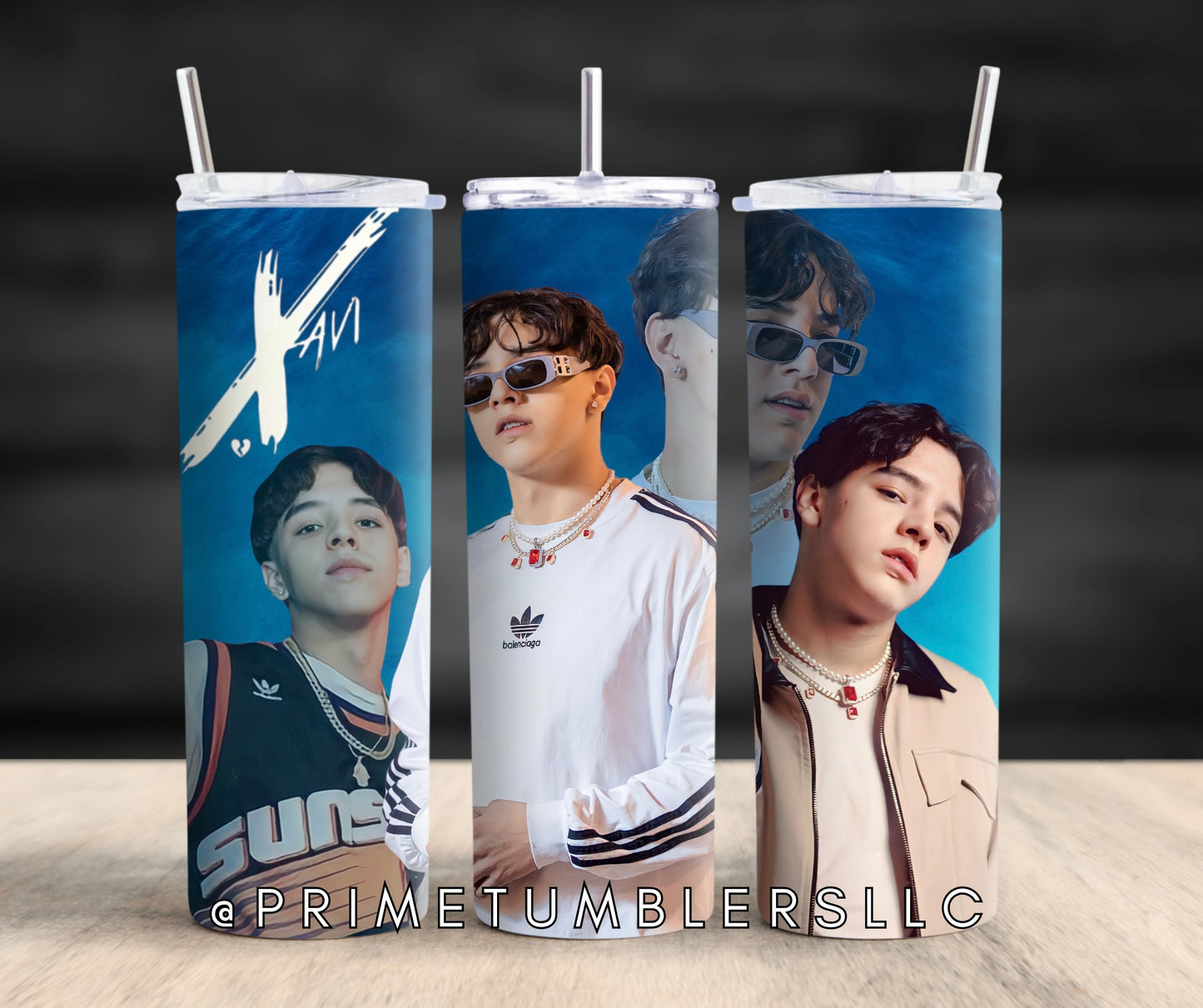 Xavi 20oz TUMBLER (blue)