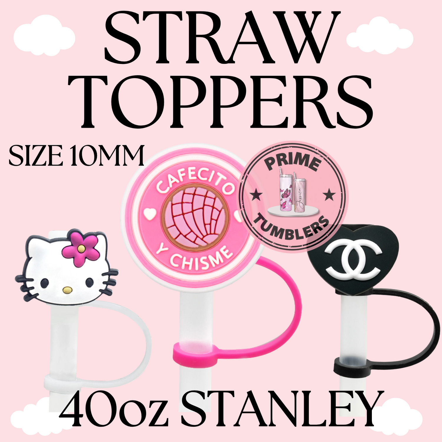 STANLEY 40oz STRAW TOPPERS