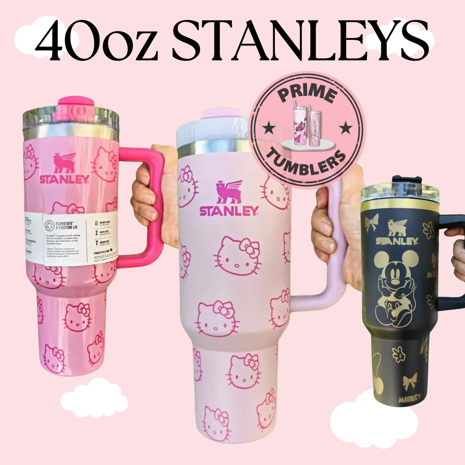 40oz STANLEY DUPE CUPS