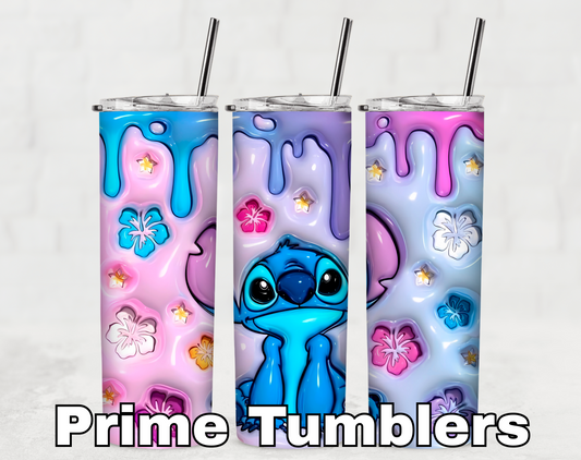 Stitch 3D Tumbler PNG