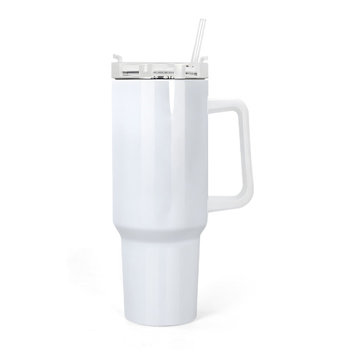 40oz COLORED Handle Sublimation Tumblers