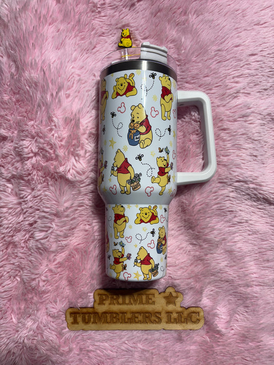 Winnie-the-Pooh Disney 40oz Stainless Steel Tumbler | Stanley Dupe Cup