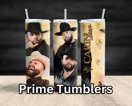 Carin Leon tan Tumbler PNG Mexican Singer