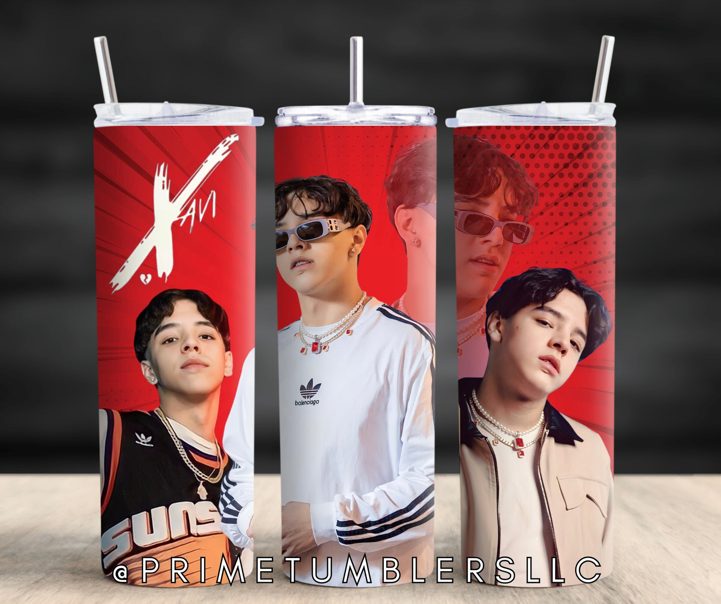 Xavi 20oz TUMBLER (red)