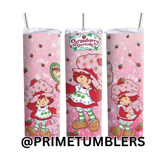 Strawberry Shortcake 20oz TUMBLER cartoon
