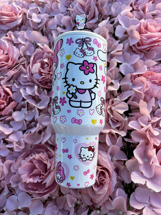 SANRIO 40oz Tumbler cup HELLO KITTY AND FRIENDS