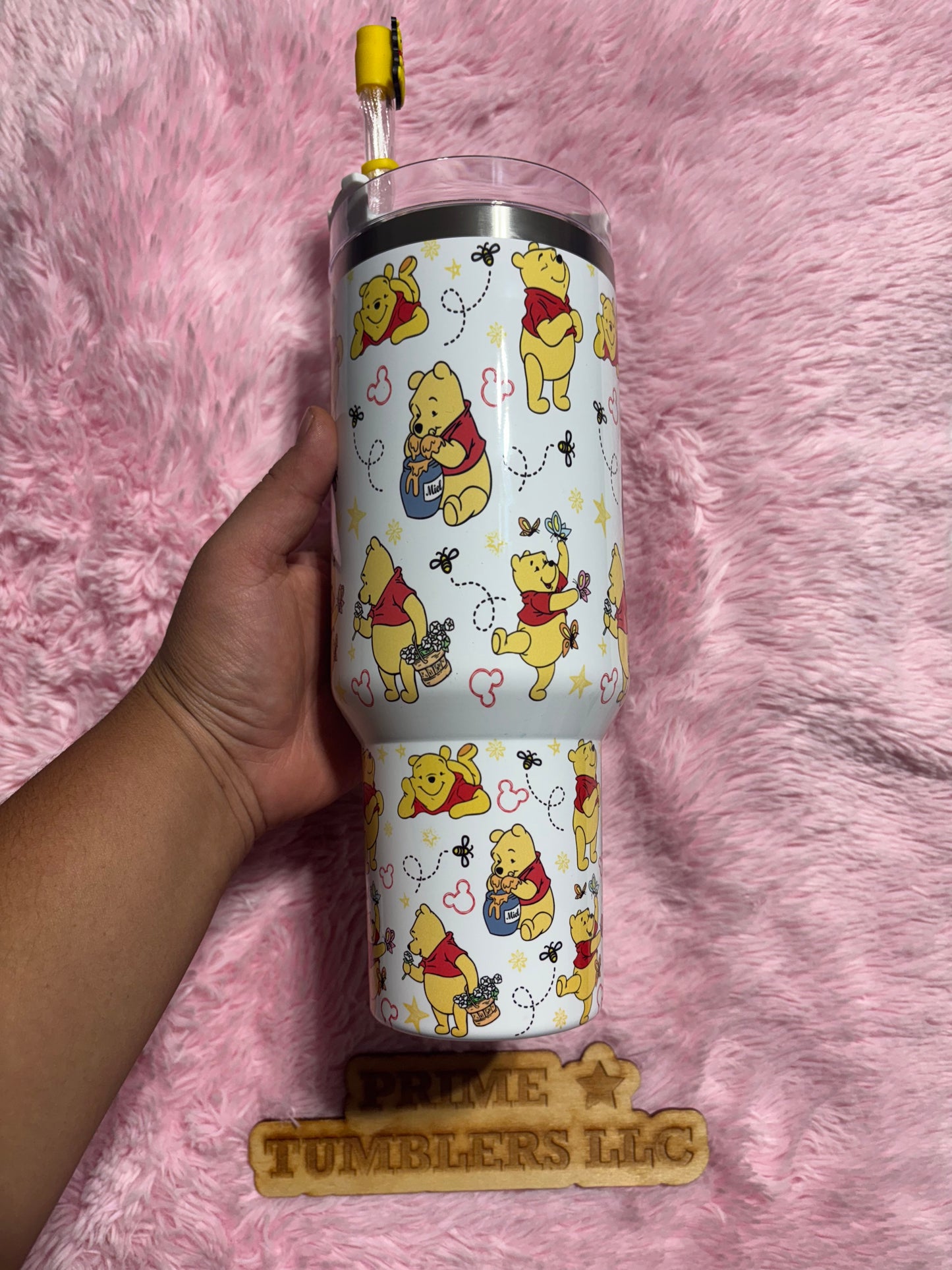 Winnie-the-Pooh Disney 40oz Stainless Steel Tumbler | Stanley Dupe Cup