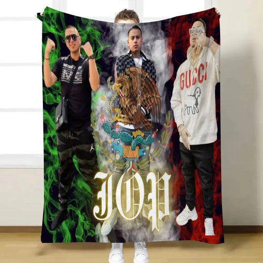 JOP Mexico soft Blanket Fuerza Regida